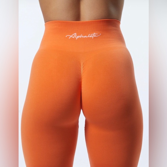 Alphalete Ombre Amplify Legging - Strawberry - Picture 3 of 4